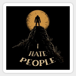 I Hate People Sticker